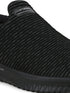 AIM PLUS Black Men's Walking Shoes
